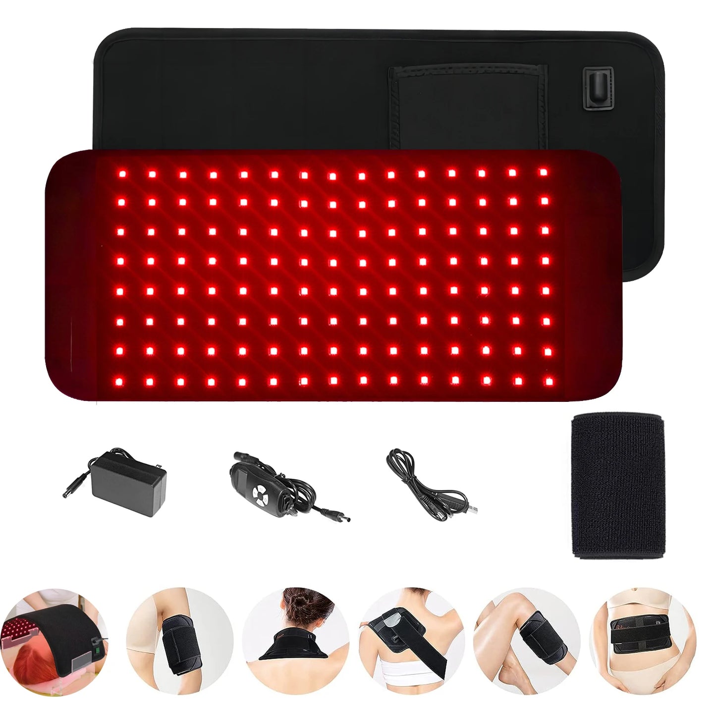 Red Infrared Light Therapy Pad LED Beauty Device
