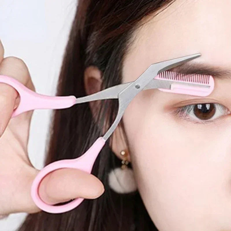 Stainless Steel Eyebrow Scissors