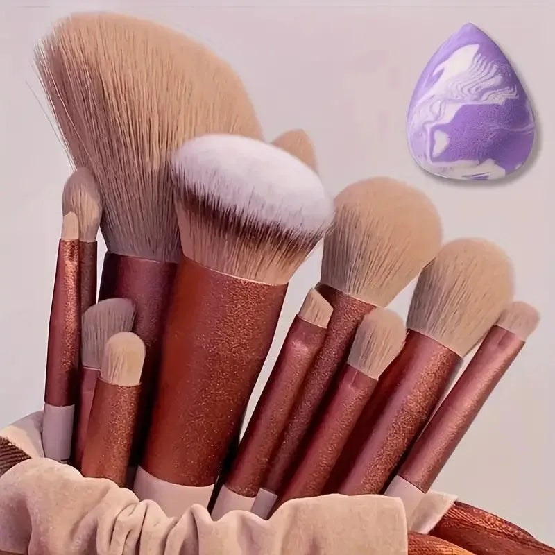 13-Piece Makeup Brush Set