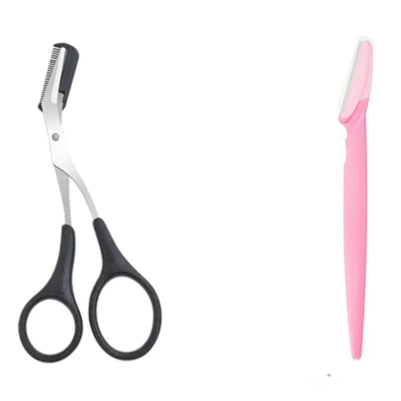 Stainless Steel Eyebrow Scissors