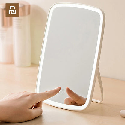 Portable LED Touch-Screen Makeup Mirror