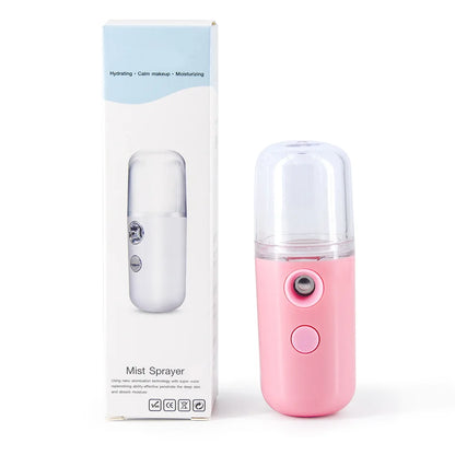 USB Mist Facial Sprayer Rechargeable Nebulizer