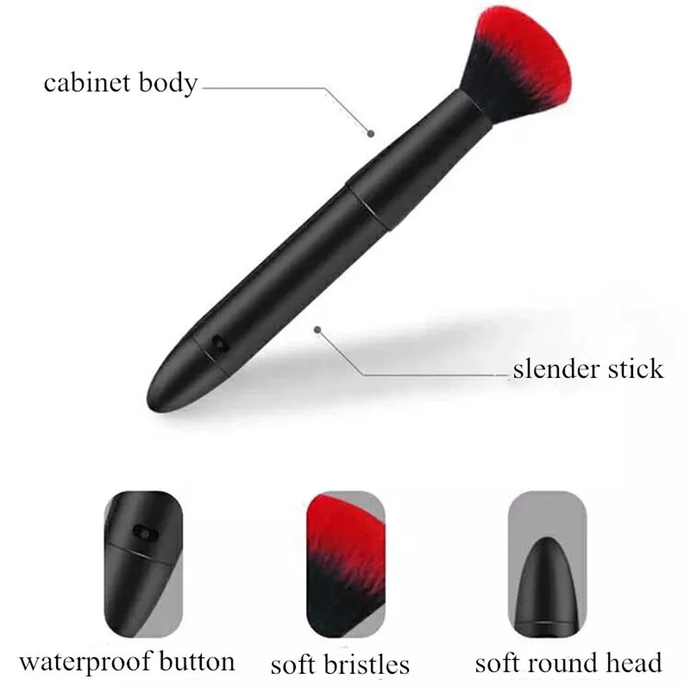 Electric Vibration Makeup Brush