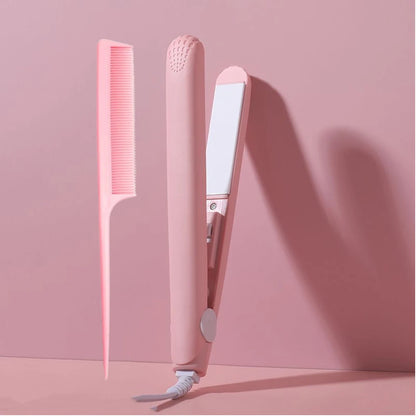 Pink Ceramic Flat Iron Hair Straightener