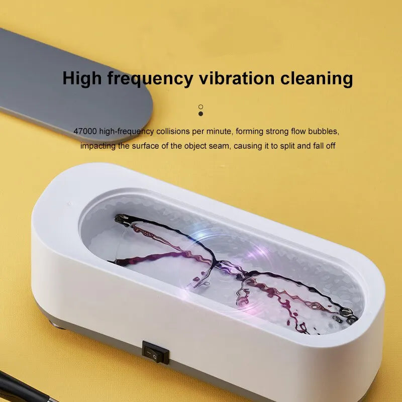 Multifunctional Ultrasonic Cleaner for Contact Lenses