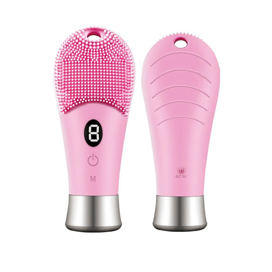 9-Gear Ultrasonic Facial Brush Cleaner