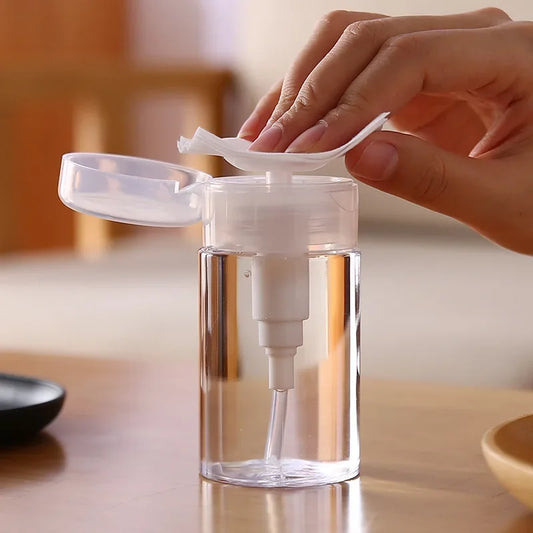 Refillable Push-Type Dispenser Bottles