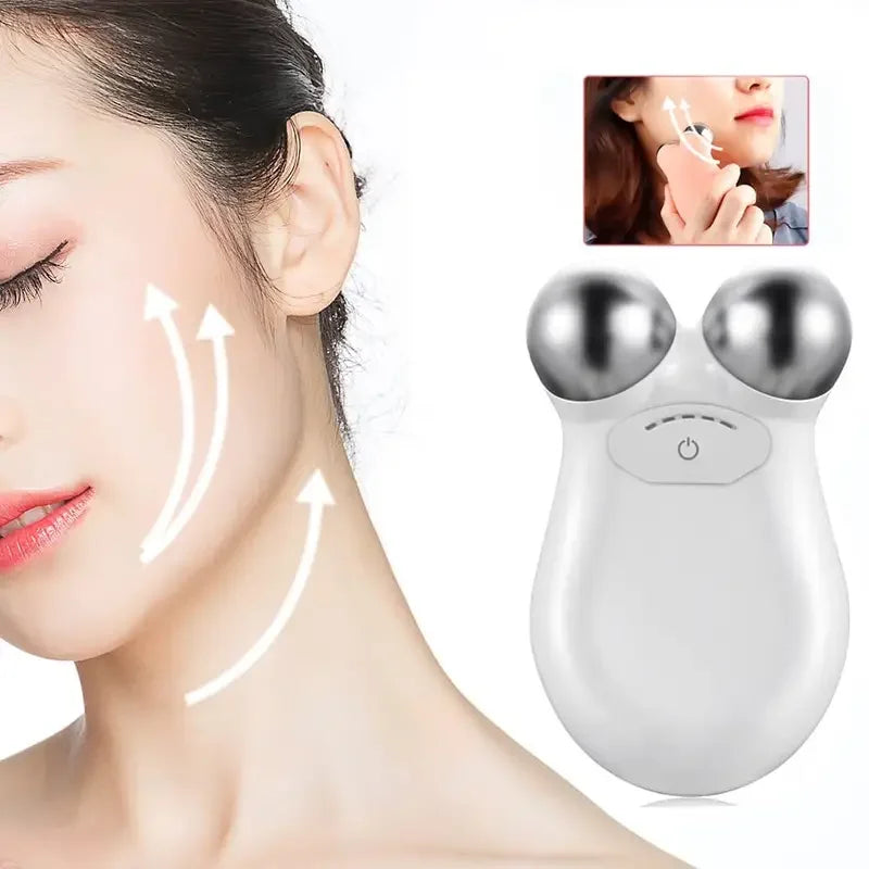 Microcurrent Facial Massager Roller