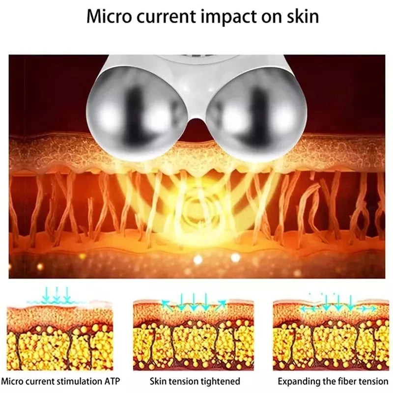 Microcurrent Facial Massager Roller