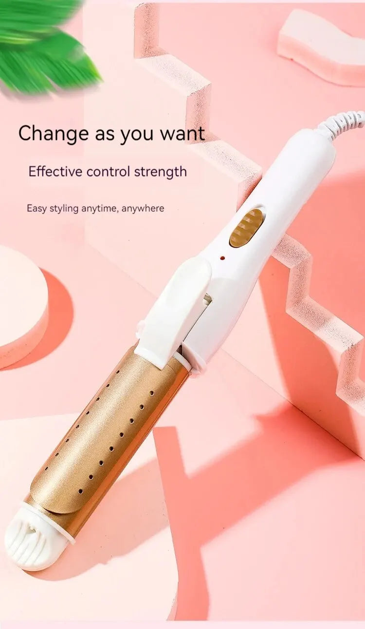 Two-in-One Electric Hair Straightener Curler