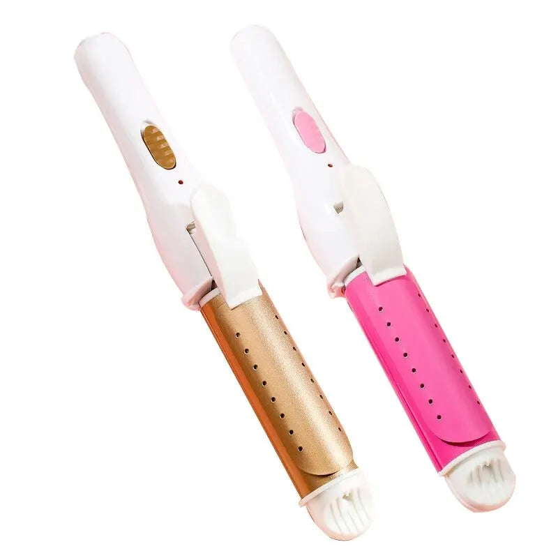 Two-in-One Electric Hair Straightener Curler