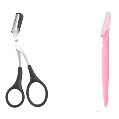 Stainless Steel Eyebrow Scissors
